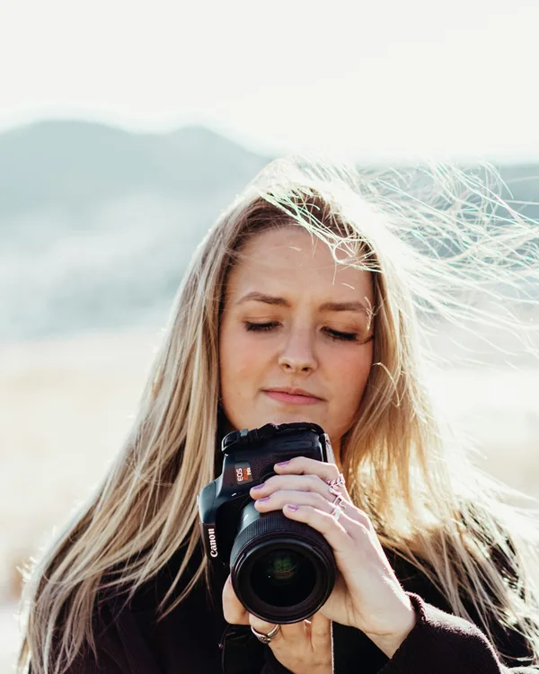 Photography composition reference — framed image presentation